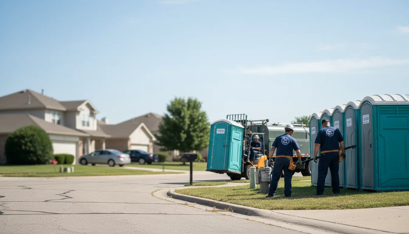 Porta Potty Rental in Denton, KS near me